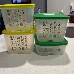Tupperware fresh produce  Storage Containers